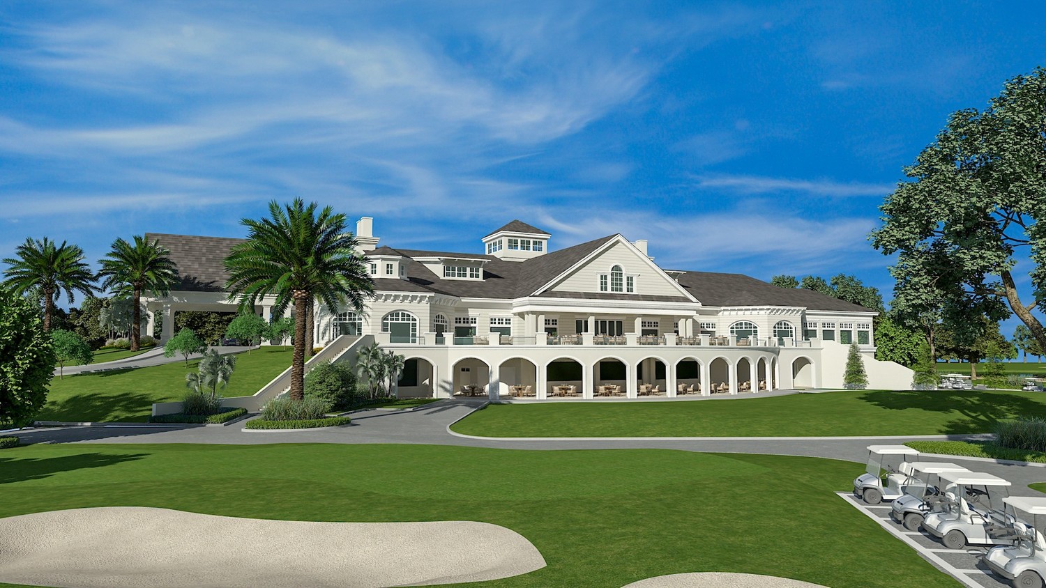 The new members’ clubhouse is projected to be two stories and approximately 32,000 to 33,000 square feet, which is up to 8,000 square feet larger than the current clubhouse.